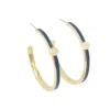 Penn State Logo Hoop Earrings-Brianna Cannon Online