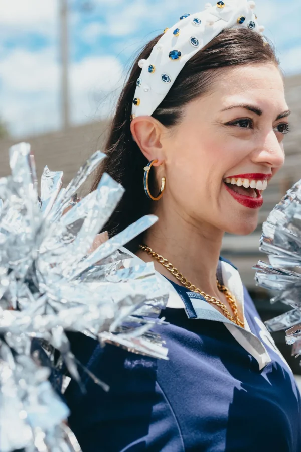 Penn State Logo Hoop Earrings-Brianna Cannon Online