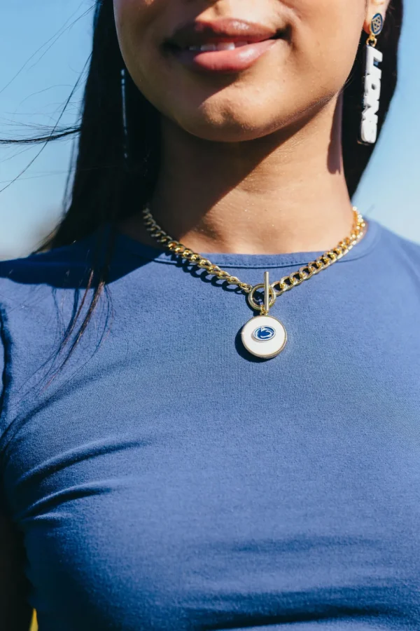 Penn State Logo Necklace-Brianna Cannon Fashion