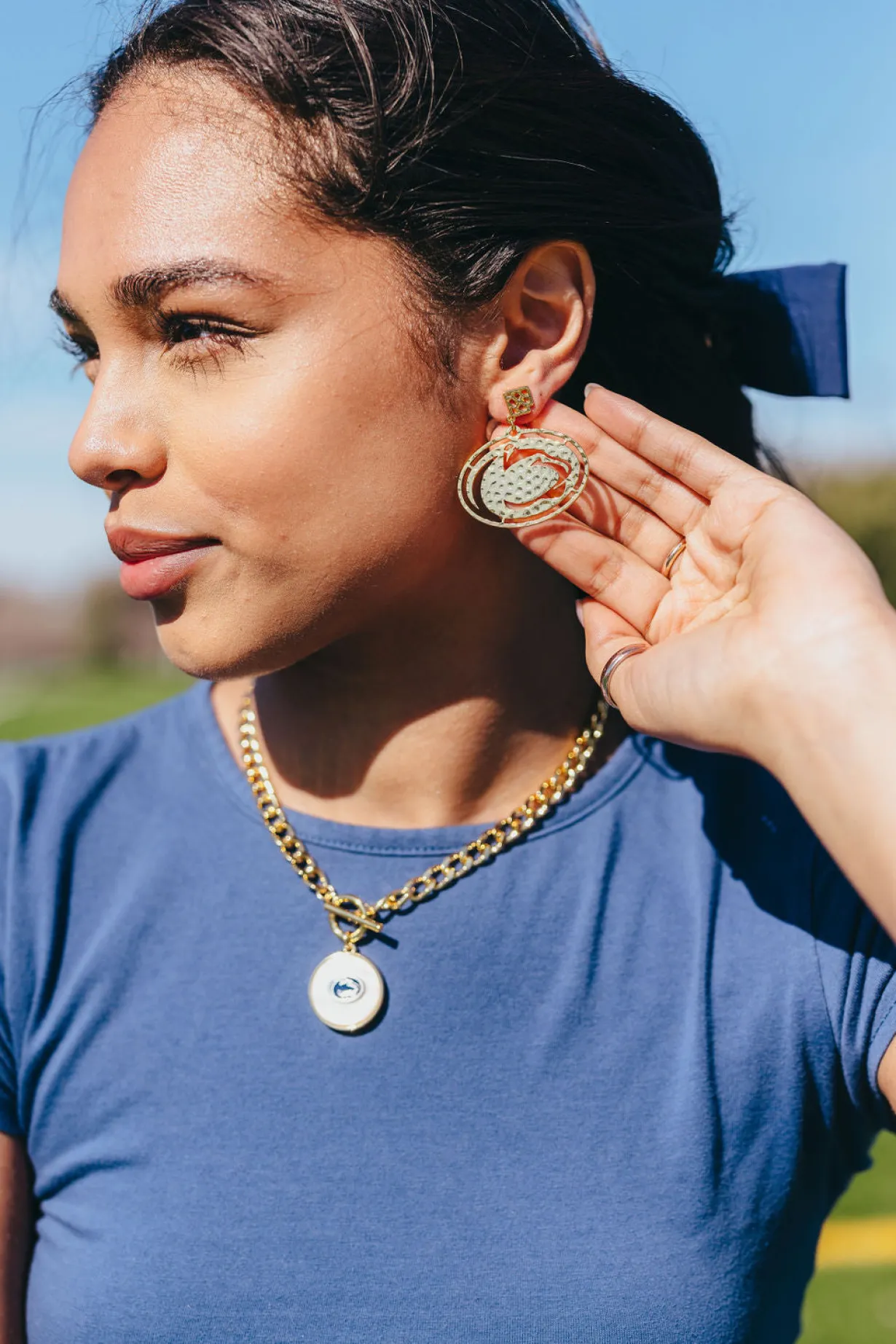 penn_state_logo_necklace_2.webp Penn State Logo Necklace-Brianna Cannon Fashion
