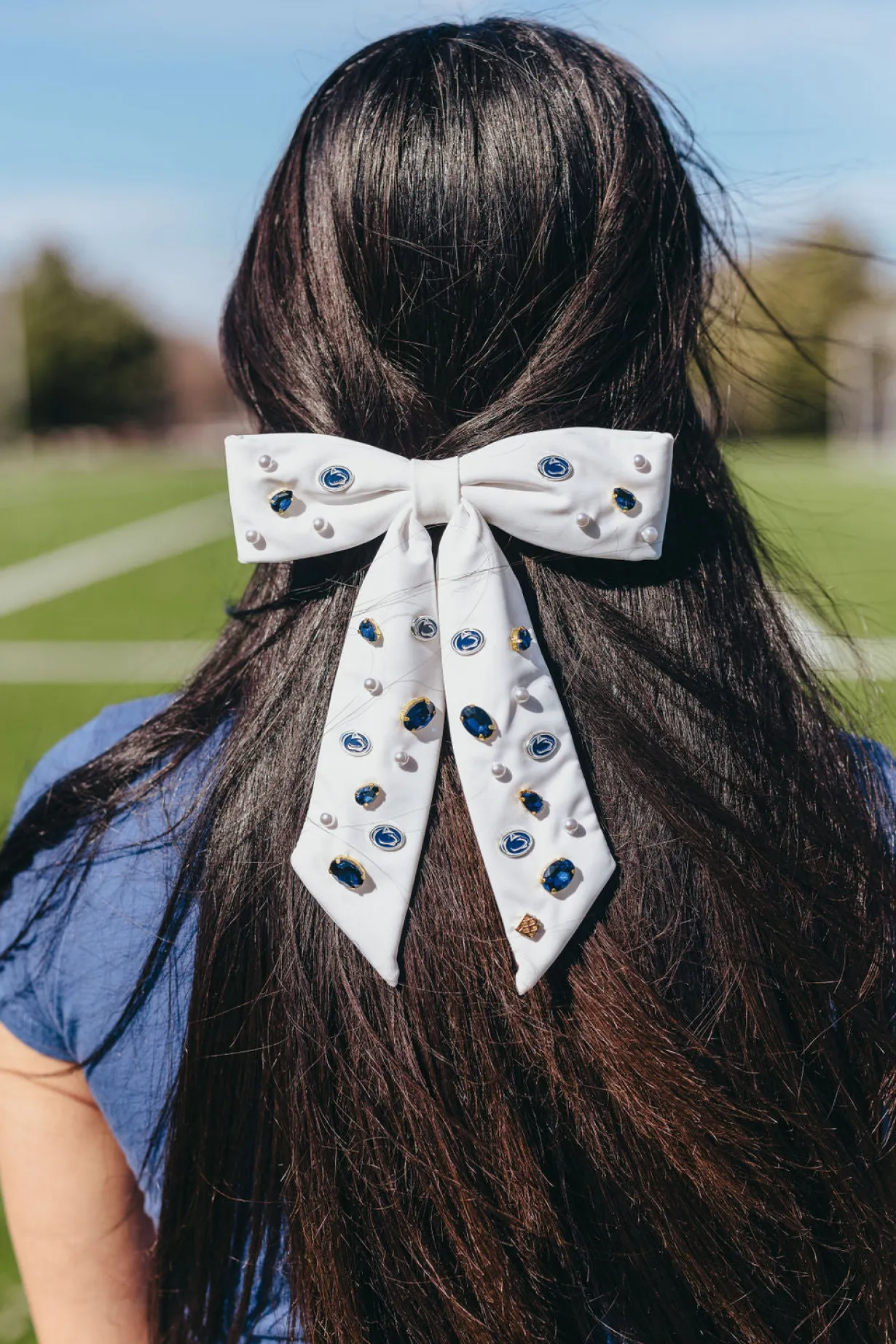penn_state_white_bow_barr_1.webp Penn State White Bow Barrette-Brianna Cannon Online