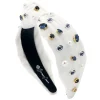 Penn State White Logo Headband-Brianna Cannon Hot