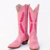 Petite Paloma Finnley Boot - Pink/Hot Pink-Brianna Cannon Best