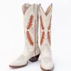Petite Paloma Finnley Boot - Bone/Burnt Orange-Brianna Cannon Best