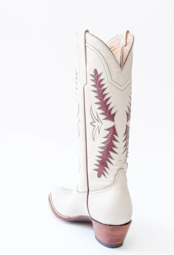 Petite Paloma Finnley Boot - Bone/Maroon-Brianna Cannon Online
