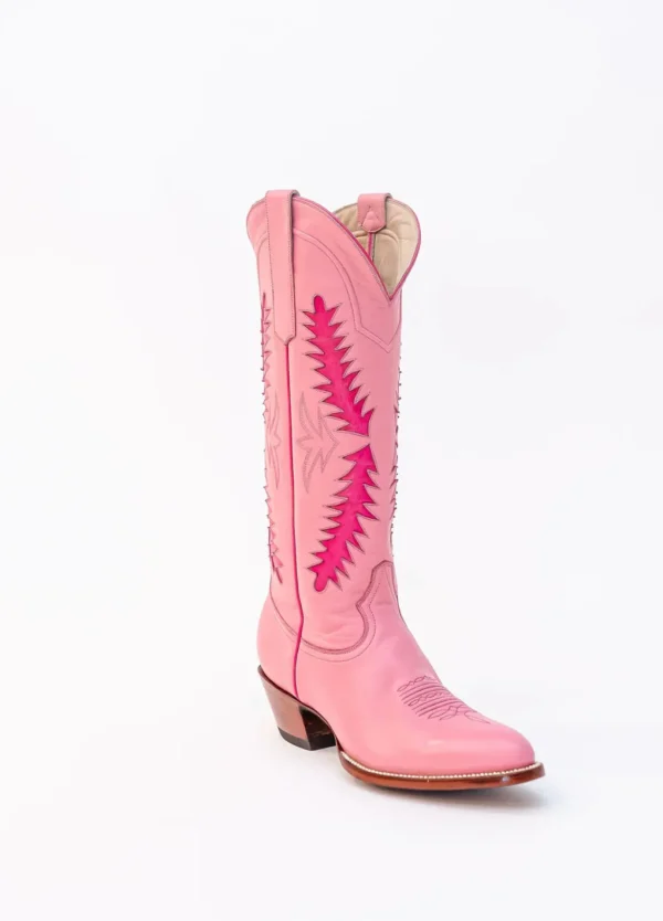 Petite Paloma Finnley Boot - Pink/Hot Pink-Brianna Cannon Best