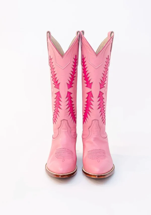 Petite Paloma Finnley Boot - Pink/Hot Pink-Brianna Cannon Best