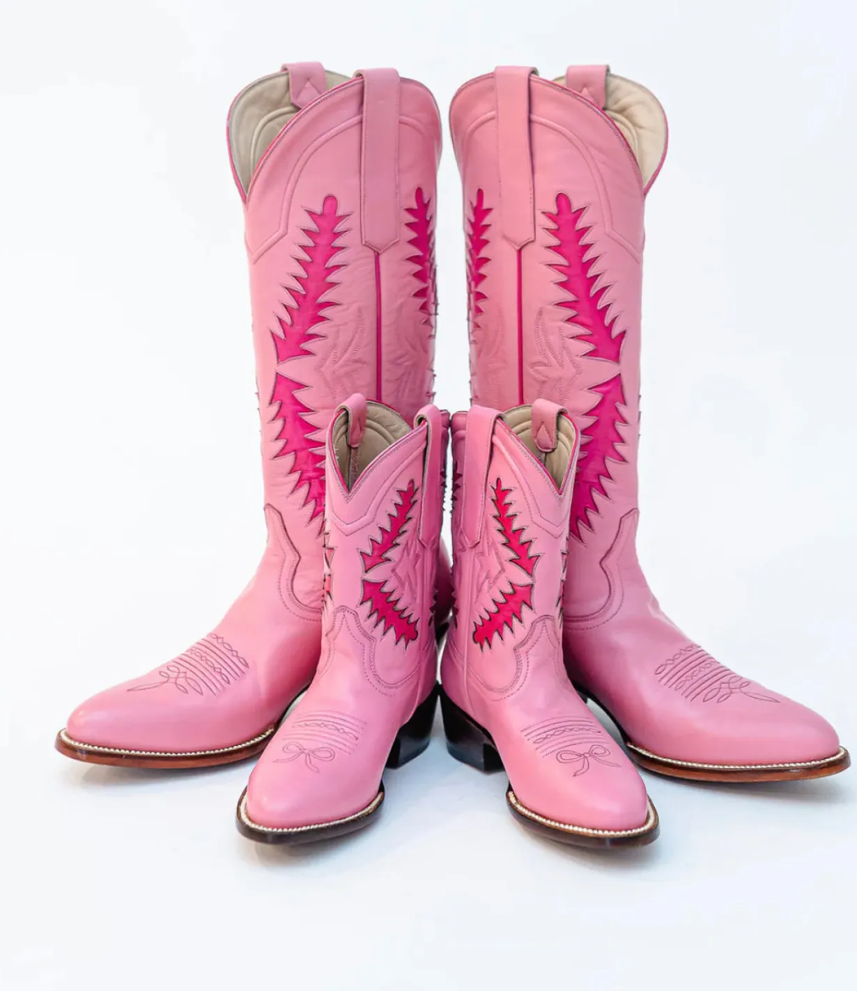 petite_paloma_little_miss_1.webp Petite Paloma Little Miss Finnley Boot (Child Size)- Pink/Hot Pink-Brianna Cannon New