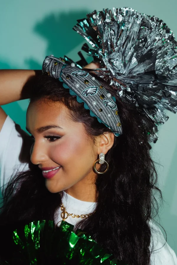 Philadelphia Eagles Adult Cross Stitch Headband-Brianna Cannon Online
