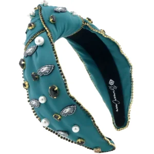 Philadelphia Eagles Green Logo Headband-Brianna Cannon Fashion
