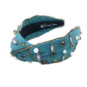 Philadelphia Eagles Green Logo Headband-Brianna Cannon Fashion