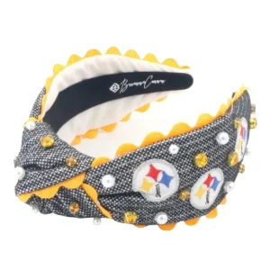 Pittsburgh Steelers Adult Cross Stitch Headband-Brianna Cannon Fashion