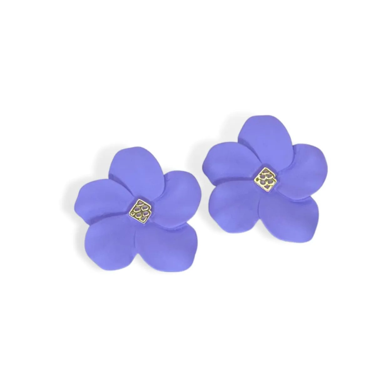 purple_flower_stud_with_l_0.webp Purple Flower Stud with Logo-Brianna Cannon Fashion
