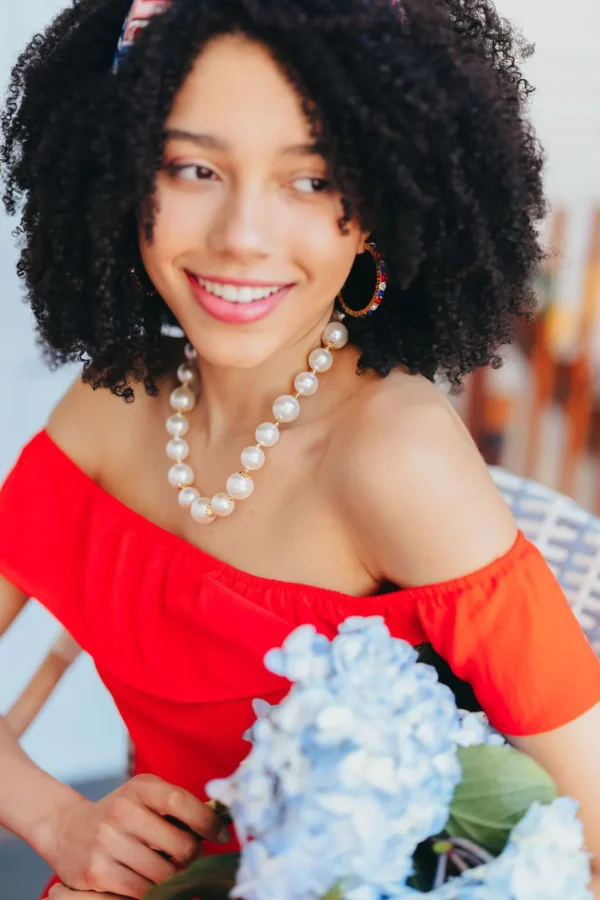 Red, White & Blue Crystal Hoop Earrings-Brianna Cannon Fashion