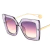 Retro Lavender Square Frame BC Sunglasses-Brianna Cannon New