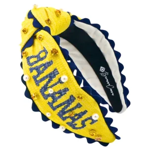 SAVANNAH BANANAS Cross Stitch Headband-Brianna Cannon Hot