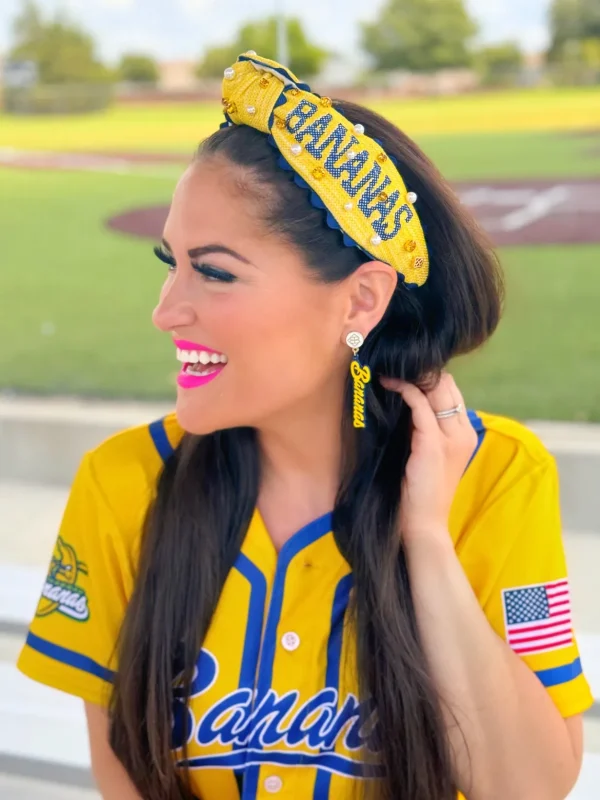 SAVANNAH BANANAS Cross Stitch Headband-Brianna Cannon Hot