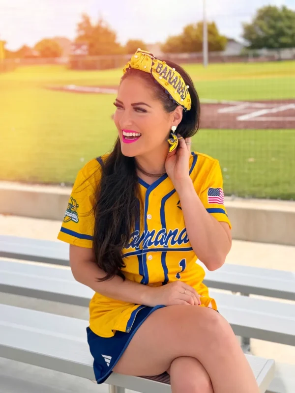 SAVANNAH BANANAS Cross Stitch Headband-Brianna Cannon Hot