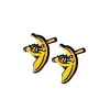 Savannah Bananas Logo Stud Earrings-Brianna Cannon Clearance