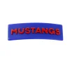 SMU Blue MUSTANGS Rectangle Barrette Clip-Brianna Cannon Outlet