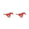 SMU Pavé Logo Studs-Brianna Cannon Outlet