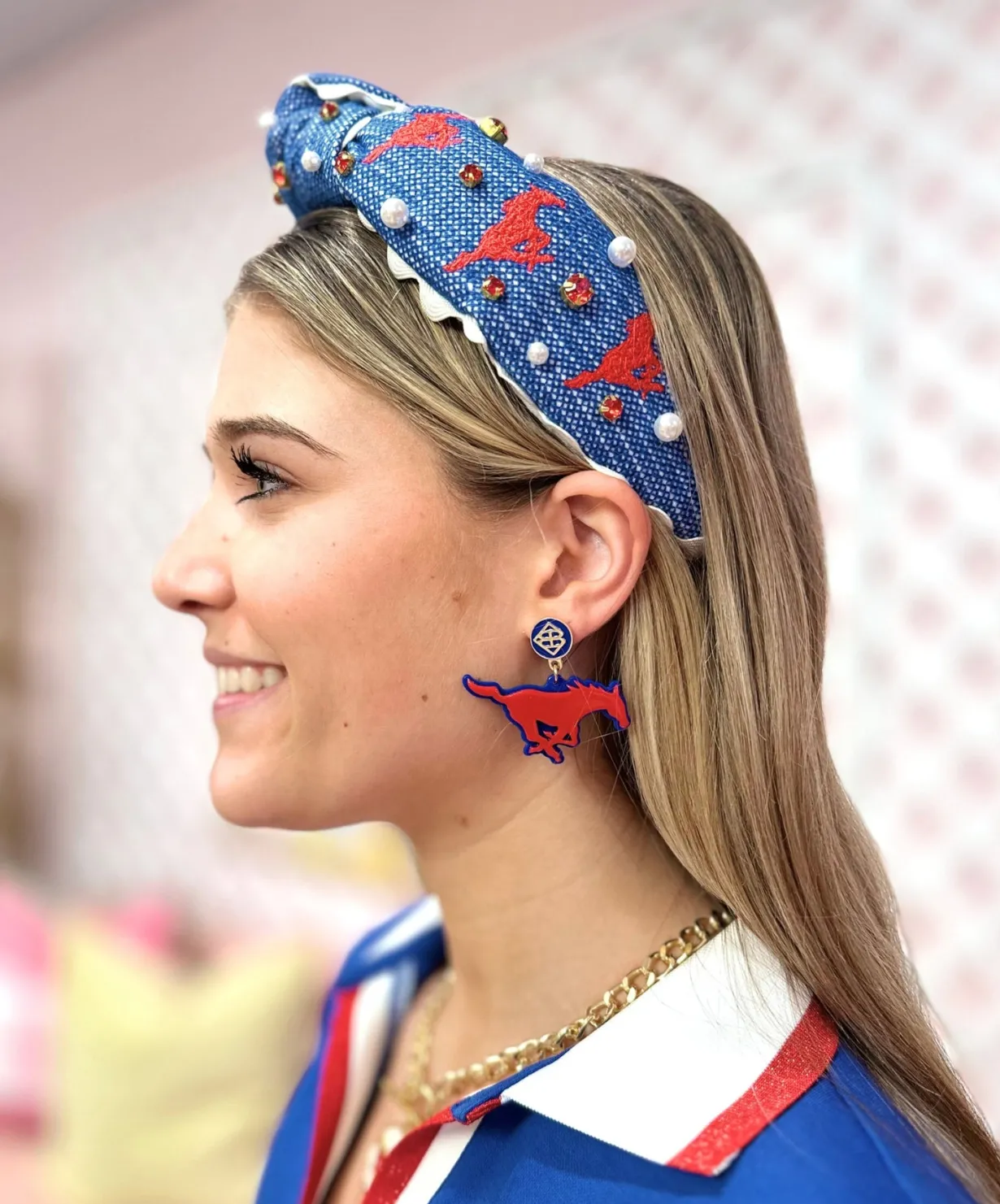 smu_red_mustang_logo_earr_1.webp SMU Red Mustang Logo Earrings-Brianna Cannon Outlet
