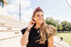 South Carolina Adult Size COCKS Cross Stitch Headband-Brianna Cannon Clearance