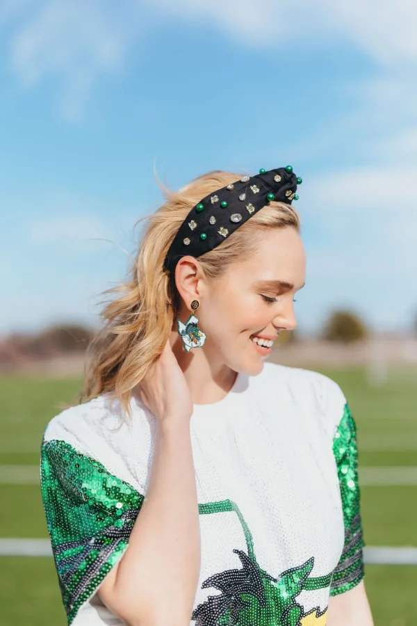 Southlake Carroll Dragon Logo Earrings-Brianna Cannon Best