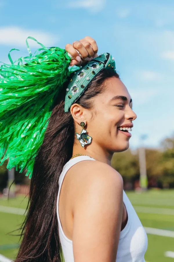 Southlake Carroll Dragon Logo Earrings-Brianna Cannon Best