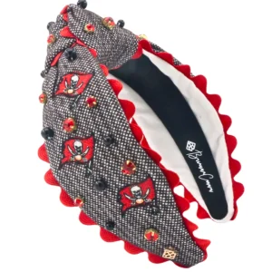 Tampa Bay Buccaneers Adult Cross Stitch Headband-Brianna Cannon Clearance