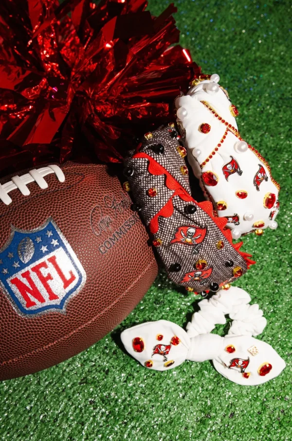 Tampa Bay Buccaneers Adult Cross Stitch Headband-Brianna Cannon Clearance
