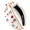 Tampa Bay Buccaneers White Logo Headband-Brianna Cannon Online