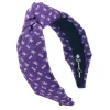TCU Adult Size Purple Woven Headband-Brianna Cannon Best