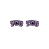 TCU Arch Logo Studs-Brianna Cannon Hot