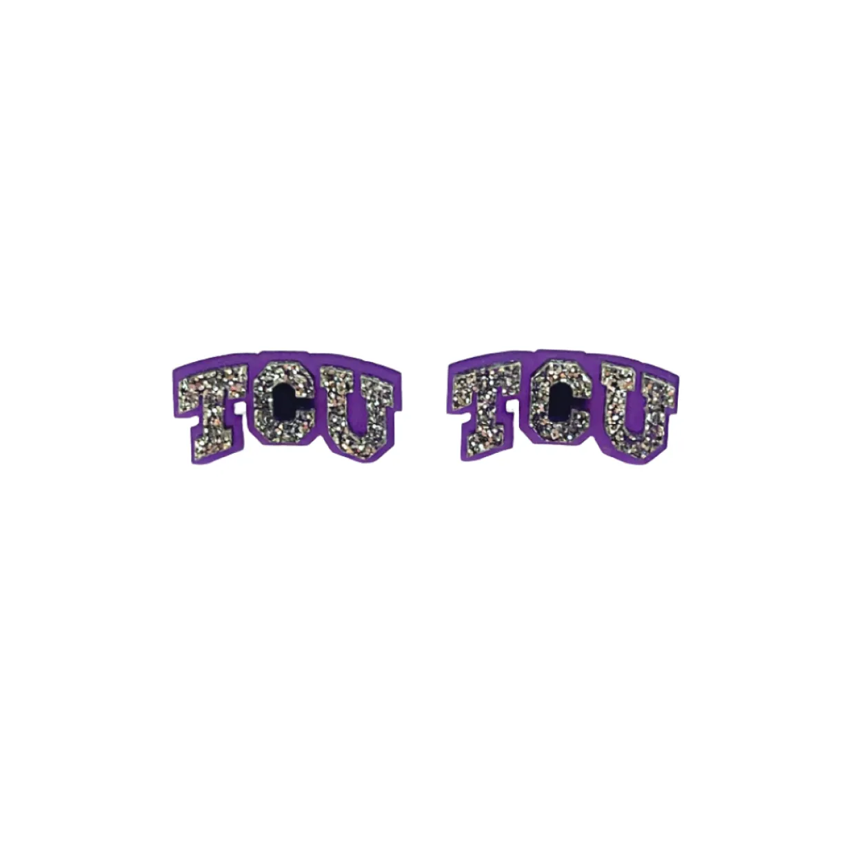 tcu_arch_logo_studs_0.webp TCU Arch Logo Studs-Brianna Cannon Hot