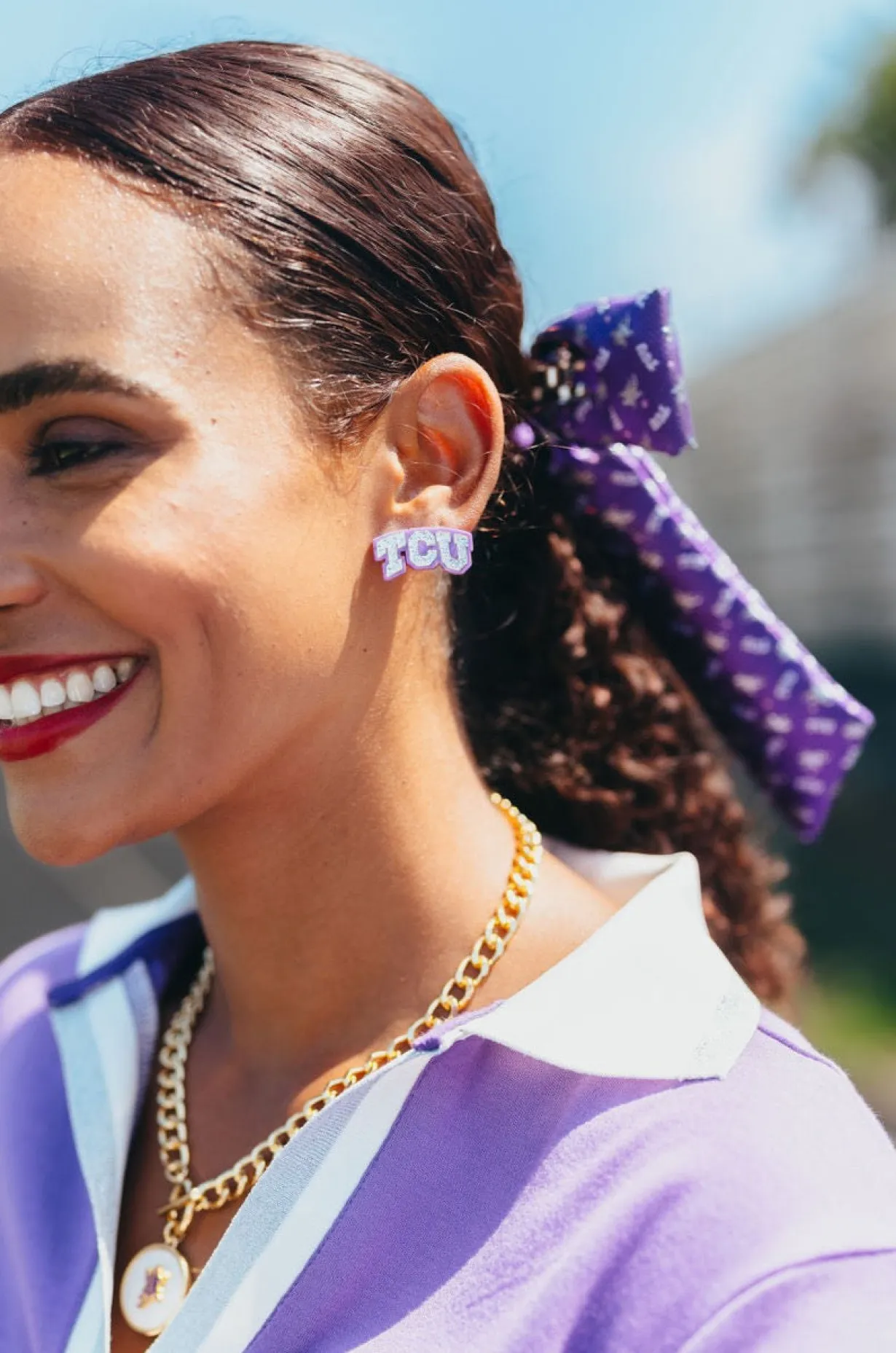 tcu_arch_logo_studs_1.webp TCU Arch Logo Studs-Brianna Cannon Hot