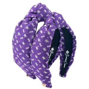 TCU Child Size Purple Woven Headband-Brianna Cannon Online