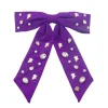 TCU Purple Bow Barrette-Brianna Cannon Fashion