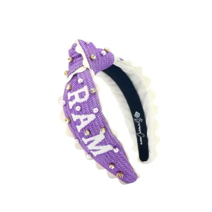 TCU RIFF RAM Child Cross Stitch Headband-Brianna Cannon Hot