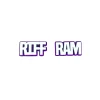 TCU White and Purple RIFF RAM Studs-Brianna Cannon Fashion