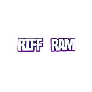 TCU White and Purple RIFF RAM Studs-Brianna Cannon Fashion