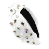 TCU White Logo Headband-Brianna Cannon New