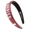 Texas A&M Maroon Thin Embroidered Headband-Brianna Cannon Clearance