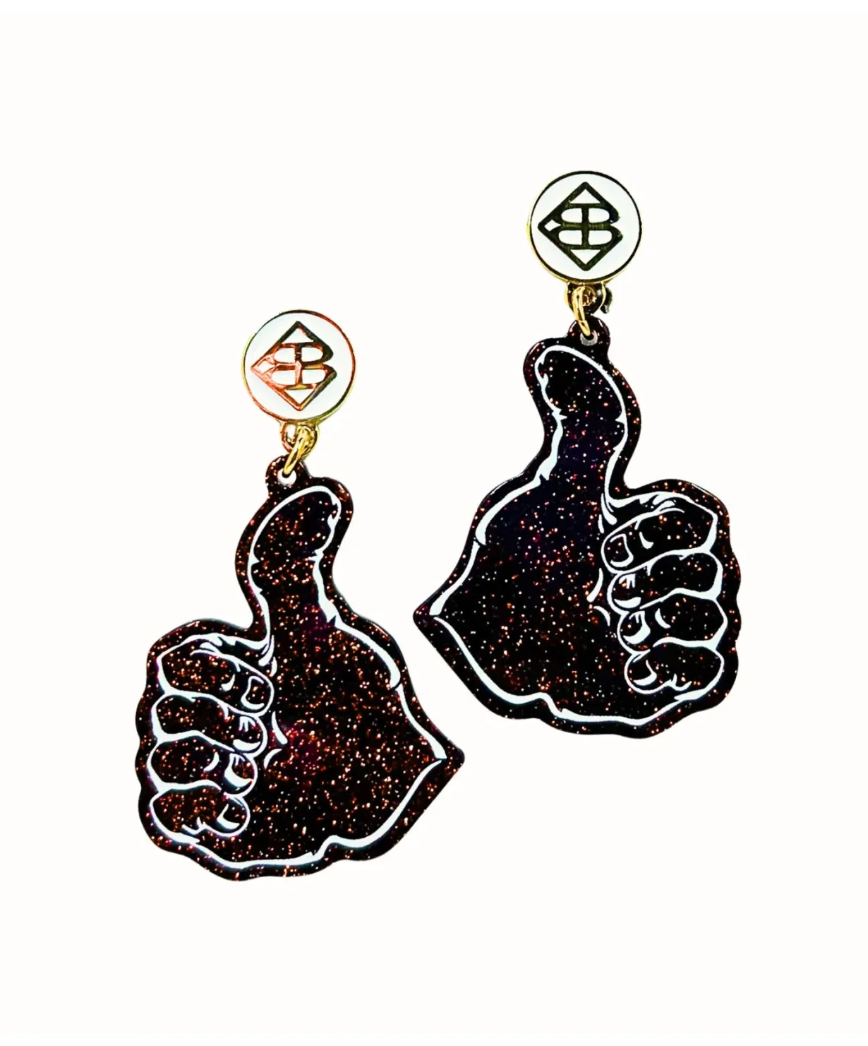 texas_am_gigem_thumbsup_g_0.webp Texas A&M Gig'Em Thumbs-Up Glitter Earrings-Brianna Cannon Discount