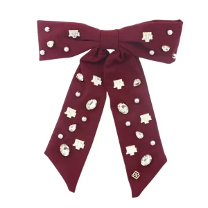 Texas A&M Maroon Bow Barrette-Brianna Cannon Online