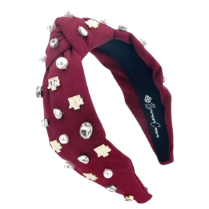 Texas A&M Maroon Logo Headband-Brianna Cannon New