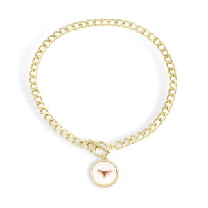 Texas Logo Necklace-Brianna Cannon Outlet