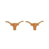 Texas Pavé Logo Studs-Brianna Cannon Fashion