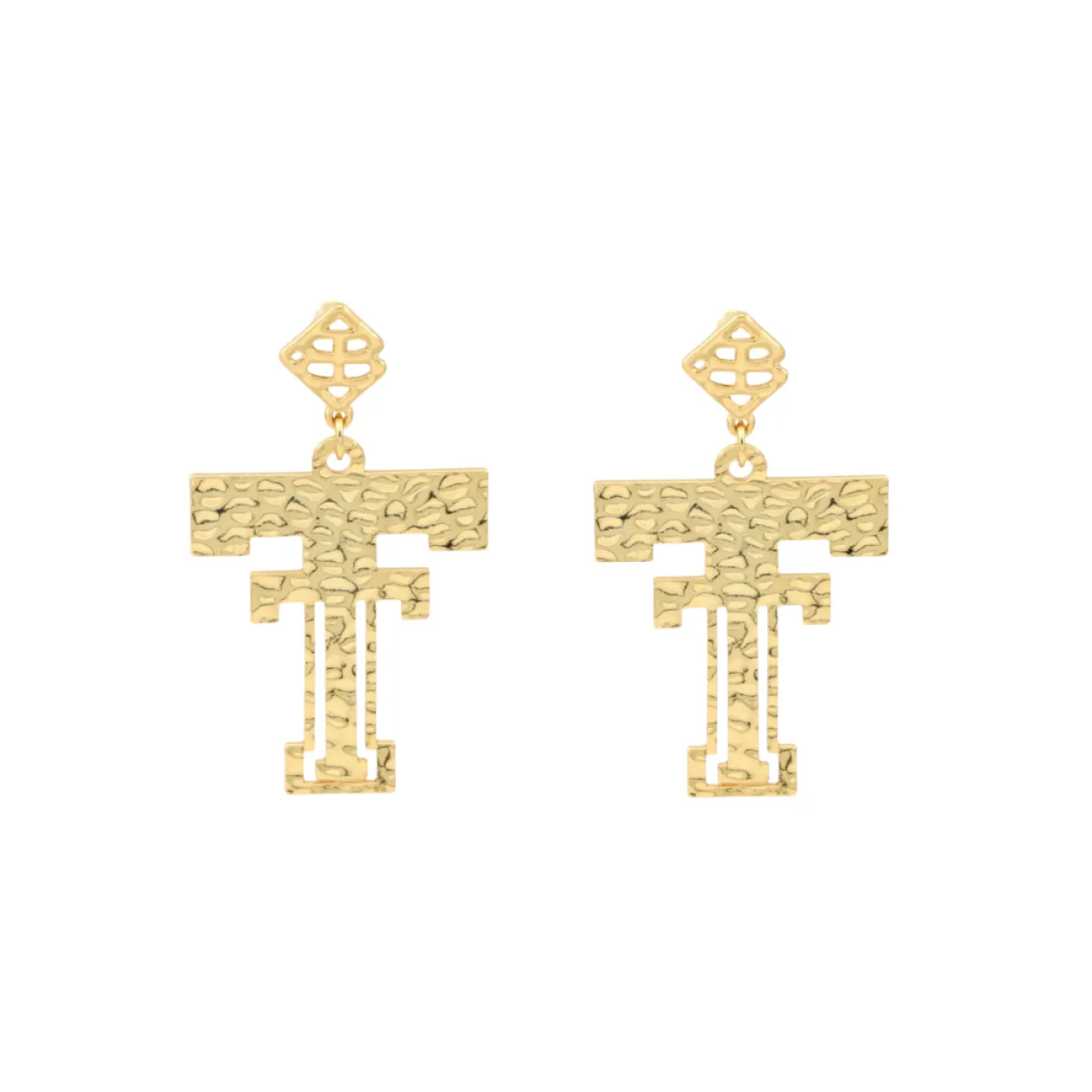 texas_tech_gold_logo_earr_0.webp Texas Tech Gold Logo Earring with BC Logo-Brianna Cannon Sale