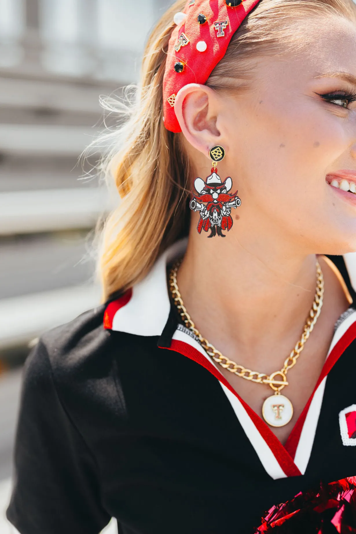 texas_tech_raider_red_ear_1.webp Texas Tech Raider Red Earrings-Brianna Cannon New